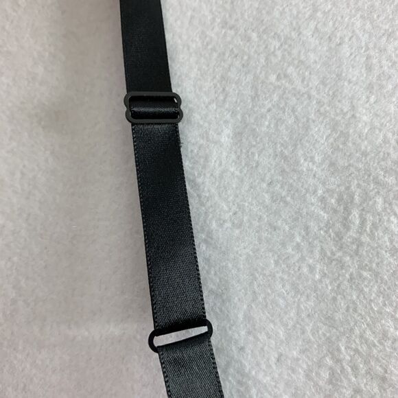 Vtg Shadowline Full Slip Womens 36 Bust Black Nylon Lace Slip Dress Whimsygoth - Picture 6 of 7